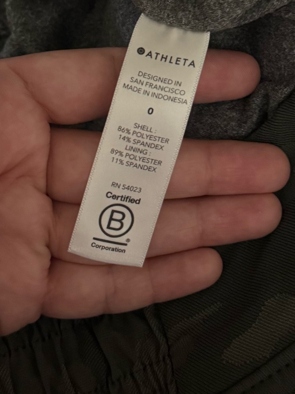 ATHLETA BROOKLYN CAMO LINED JOGGER - Picture 8 of 10